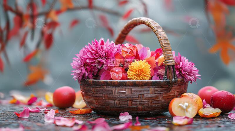 高清大图下载【趣麦麦图】秋天秋季健康