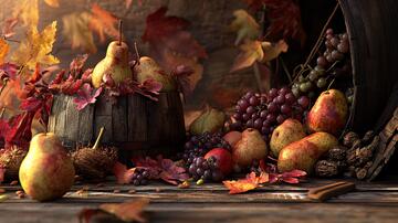 秋季果品果实秋天秋季