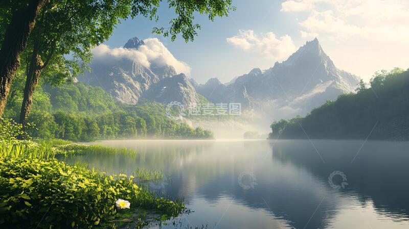 高清大图下载【趣麦麦图】高清宽幅山水风光38