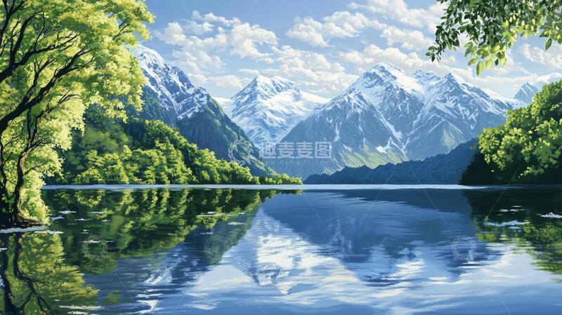 高清大图下载【趣麦麦图】宽屏风景画宽幅风光壁纸