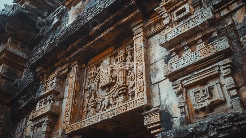 高清大图下载【趣麦麦图】印度建筑构件