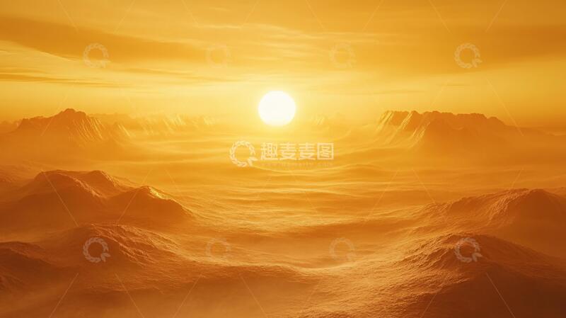 高清大图下载【趣麦麦图】高清旭日东升9