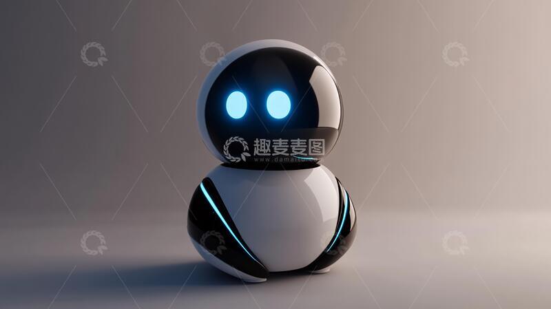 高清大图下载【趣麦麦图】科技感娃娃吉祥物3