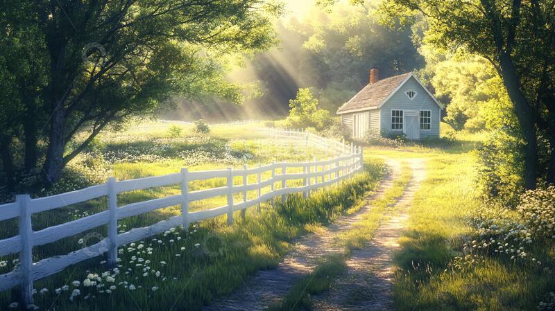 高清大图下载【趣麦麦图】唯美农村场景35