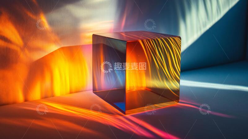 高清大图下载【趣麦麦图】立体渐变发光体设计4