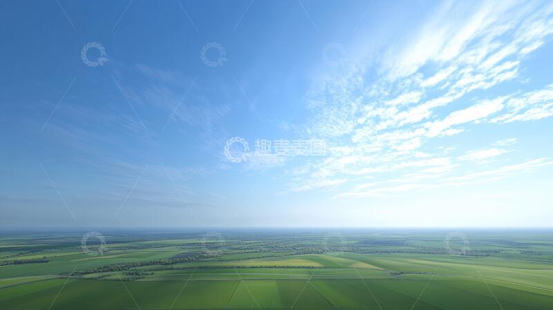 高清大图下载【趣麦麦图】超宽幅田园景色11