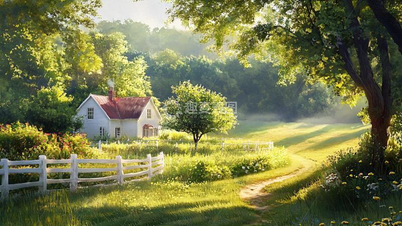 高清大图下载【趣麦麦图】唯美农村场景33