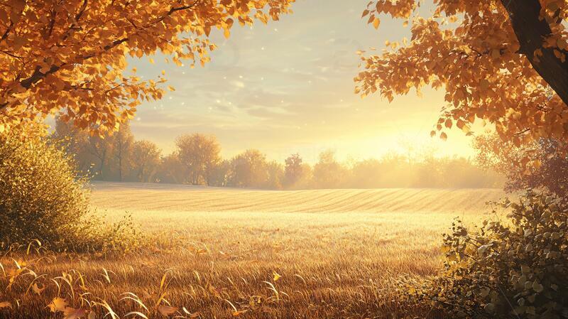 高清大图下载【趣麦麦图】唯美秋天场景41