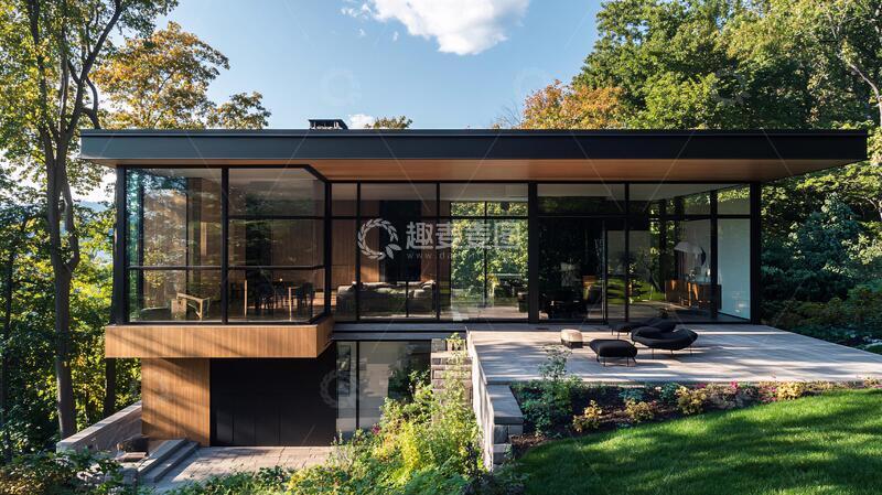 高清大图下载【趣麦麦图】现代住宅别墅设计2