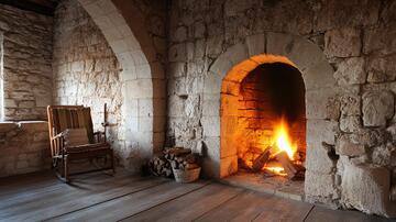 壁炉居室壁炉窑炉烧窑
