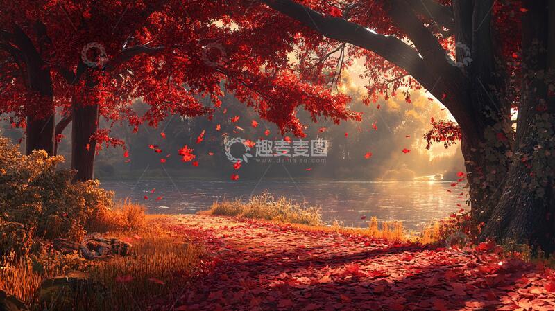 高清大图下载【趣麦麦图】唯美秋天场景40