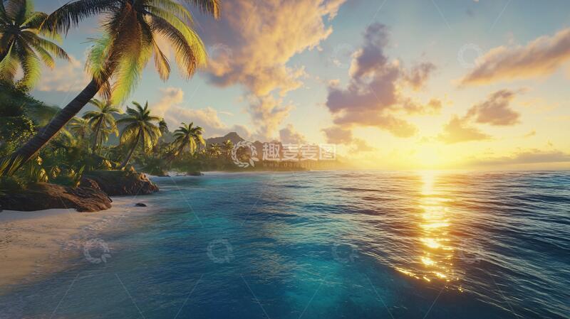 高清大图下载【趣麦麦图】热带海岛风情6