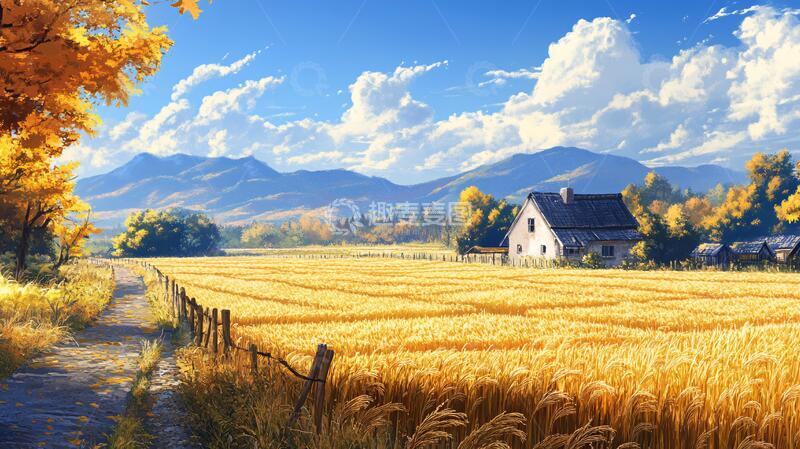 高清大图下载【趣麦麦图】唯美农村场景27