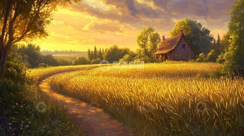 高清大图下载【趣麦麦图】唯美农村场景30