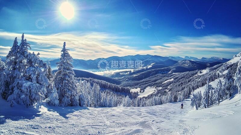 高清大图下载【趣麦麦图】新疆冬季旅游