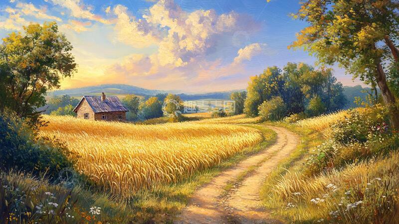 高清大图下载【趣麦麦图】唯美农村场景29