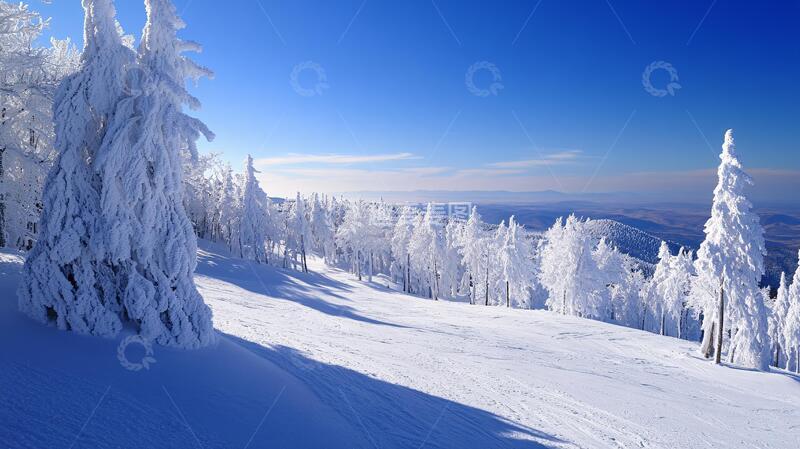 高清大图下载【趣麦麦图】高清大画幅冬天雪景7