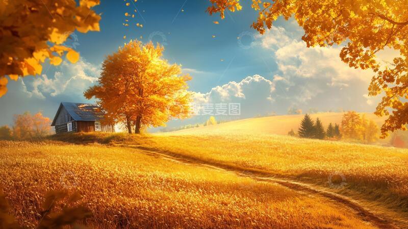 高清大图下载【趣麦麦图】唯美秋天场景36