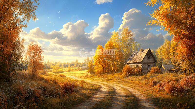 高清大图下载【趣麦麦图】唯美农村场景15