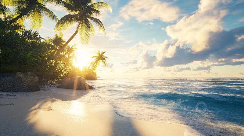 高清大图下载【趣麦麦图】热带海岛风情5