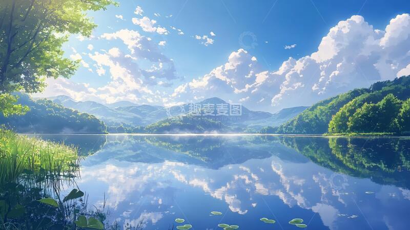 高清大图下载【趣麦麦图】新海诚动漫风格7