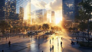 大盘形象广场项目大盘