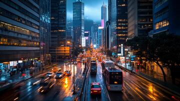 繁华地段都市交通地产