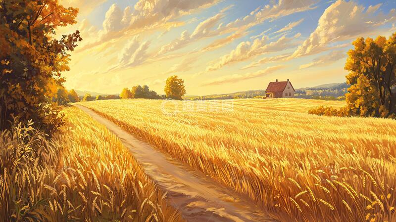 高清大图下载【趣麦麦图】唯美农村场景12