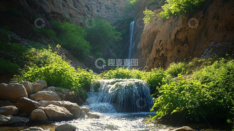 高清大图下载【趣麦麦图】容闹沟大峡谷自然风光