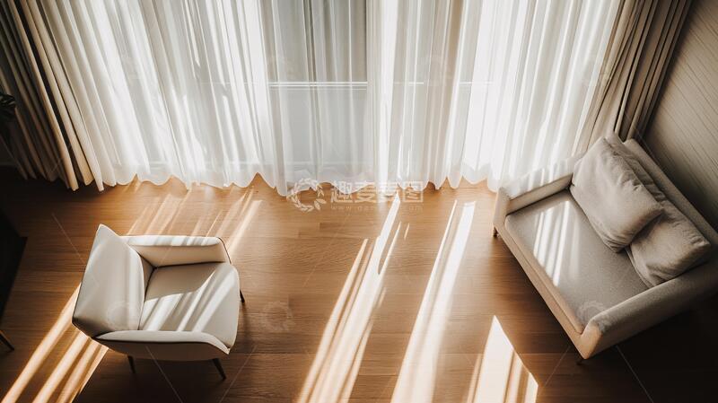 高清大图下载【趣麦麦图】阳光照进室内背景4