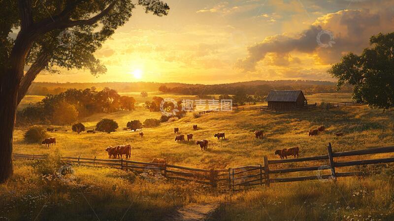 高清大图下载【趣麦麦图】唯美农村场景13