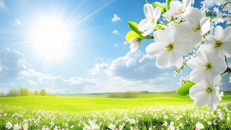 高清大图下载【趣麦麦图】唯美春风阳光5