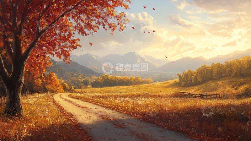 高清大图下载【趣麦麦图】唯美秋天场景34