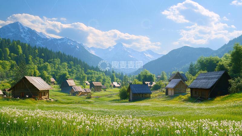 高清大图下载【趣麦麦图】高清宽幅风景6