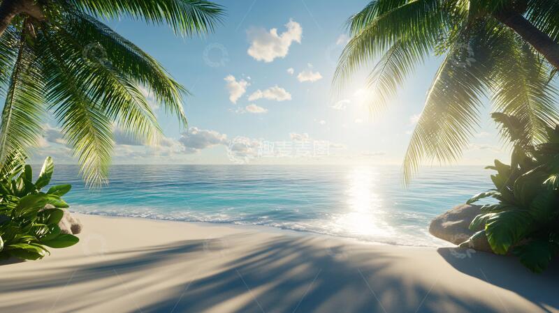高清大图下载【趣麦麦图】热带风光海滨风光8