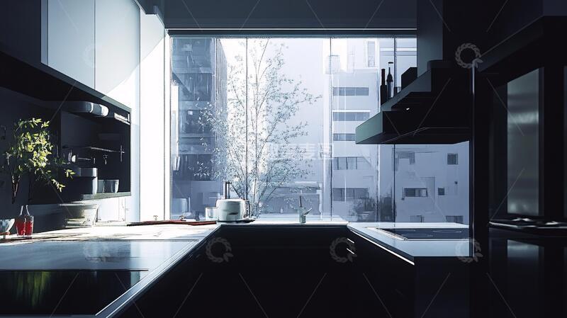 高清大图下载【趣麦麦图】包豪斯厨房厨房全景梦想