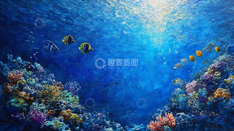 高清大图下载【趣麦麦图】海底世界壁纸10