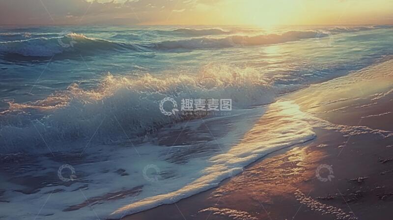 高清大图下载【趣麦麦图】超高清大海装饰画2