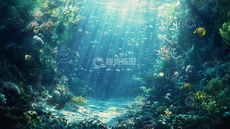 高清大图下载【趣麦麦图】高清海底世界2