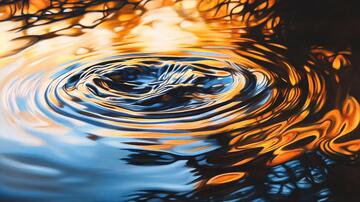 创意水纹水纹光影波纹