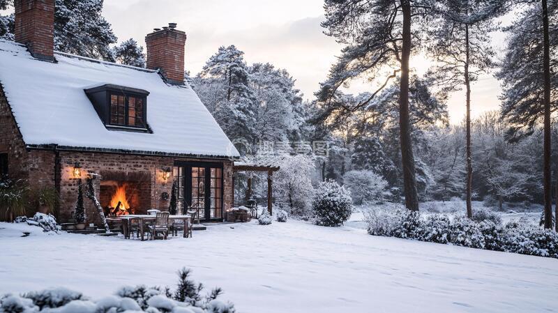 高清大图下载【趣麦麦图】冬天唯美浪漫雪景