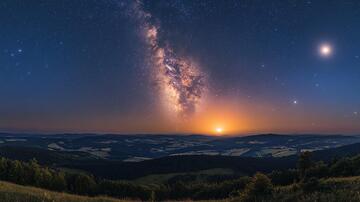 银河全景银河全景现象