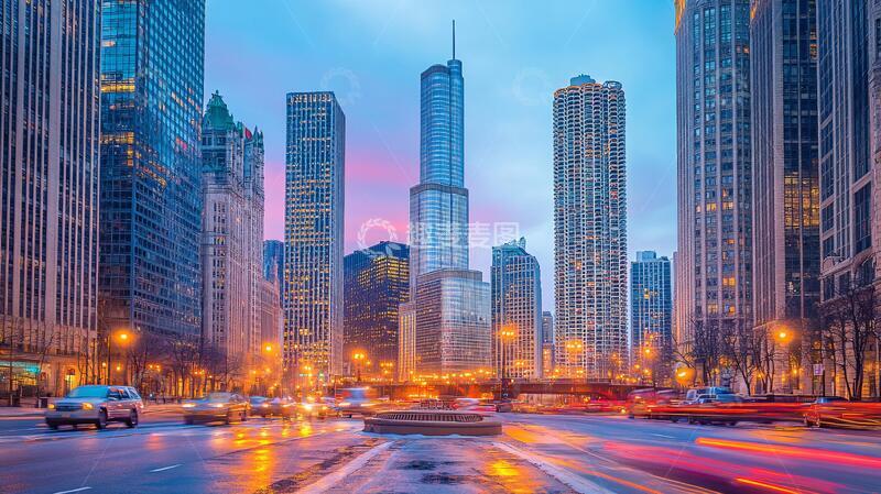 高清大图下载【趣麦麦图】芝加哥一日游