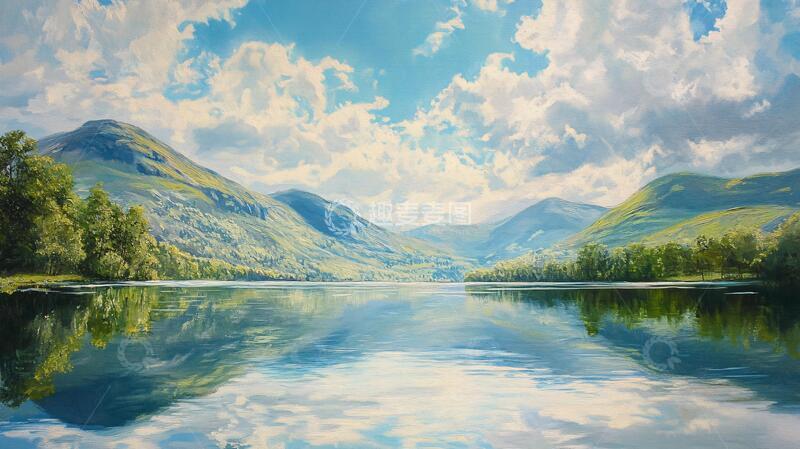 高清大图下载【趣麦麦图】宽屏风景画山水高清风光