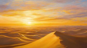 荒野黄昏插画19