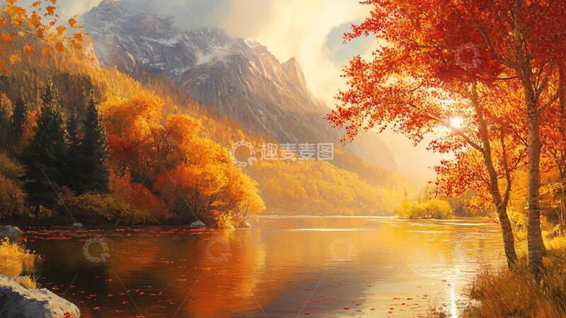 高清大图下载【趣麦麦图】唯美秋天场景30