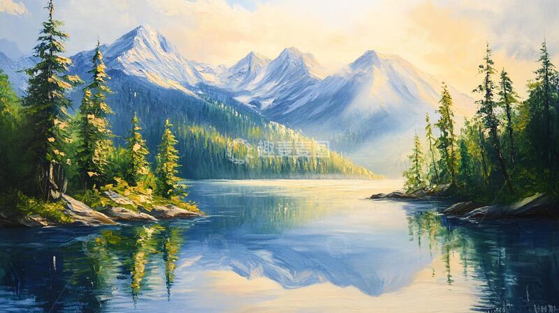 高清大图下载【趣麦麦图】宽屏风景画风景壁纸山水1