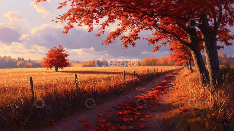 高清大图下载【趣麦麦图】唯美秋天场景28