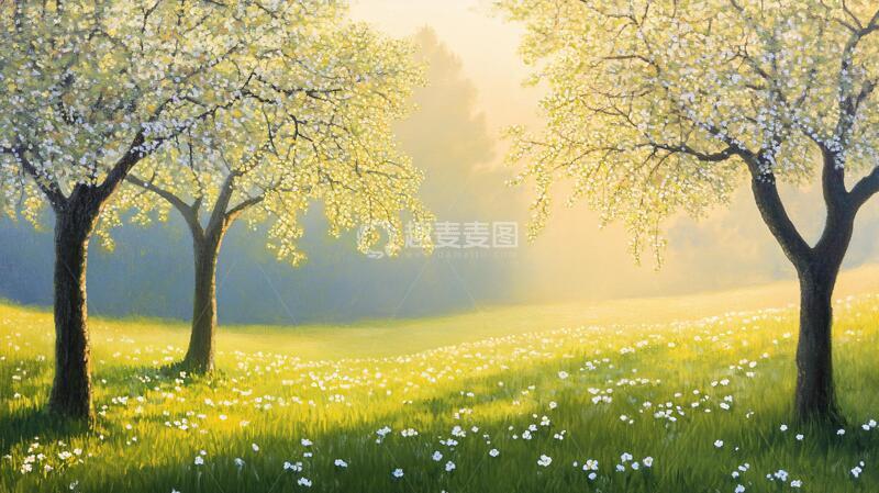 高清大图下载【趣麦麦图】唯美春日风景1
