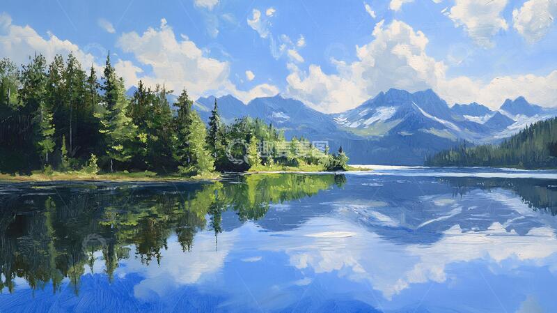 高清大图下载【趣麦麦图】宽屏风景画宽幅高清山水2